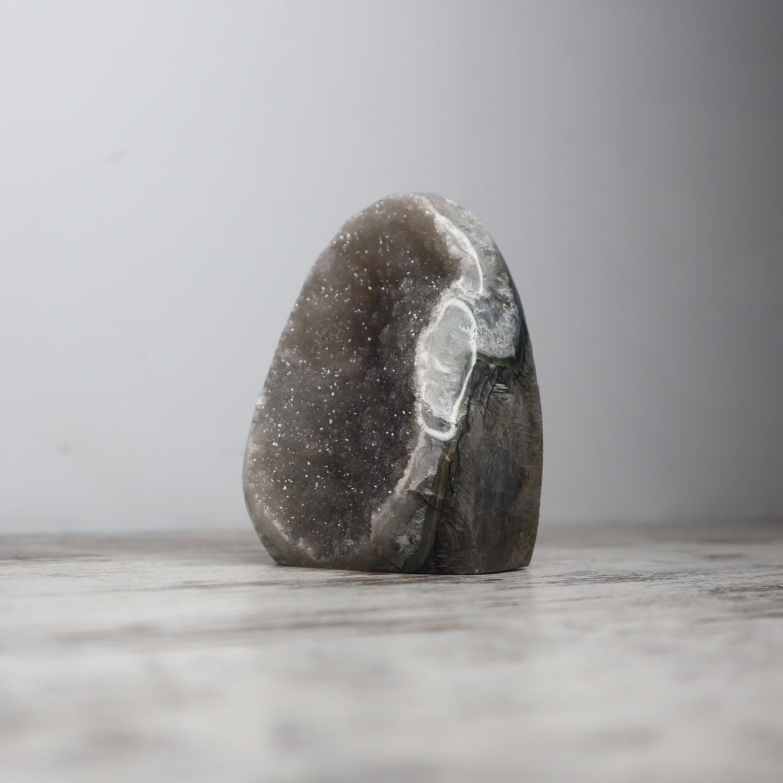 Amethyst Cave | Icy Grey | Serenity, Protection &amp; Quiet Strength