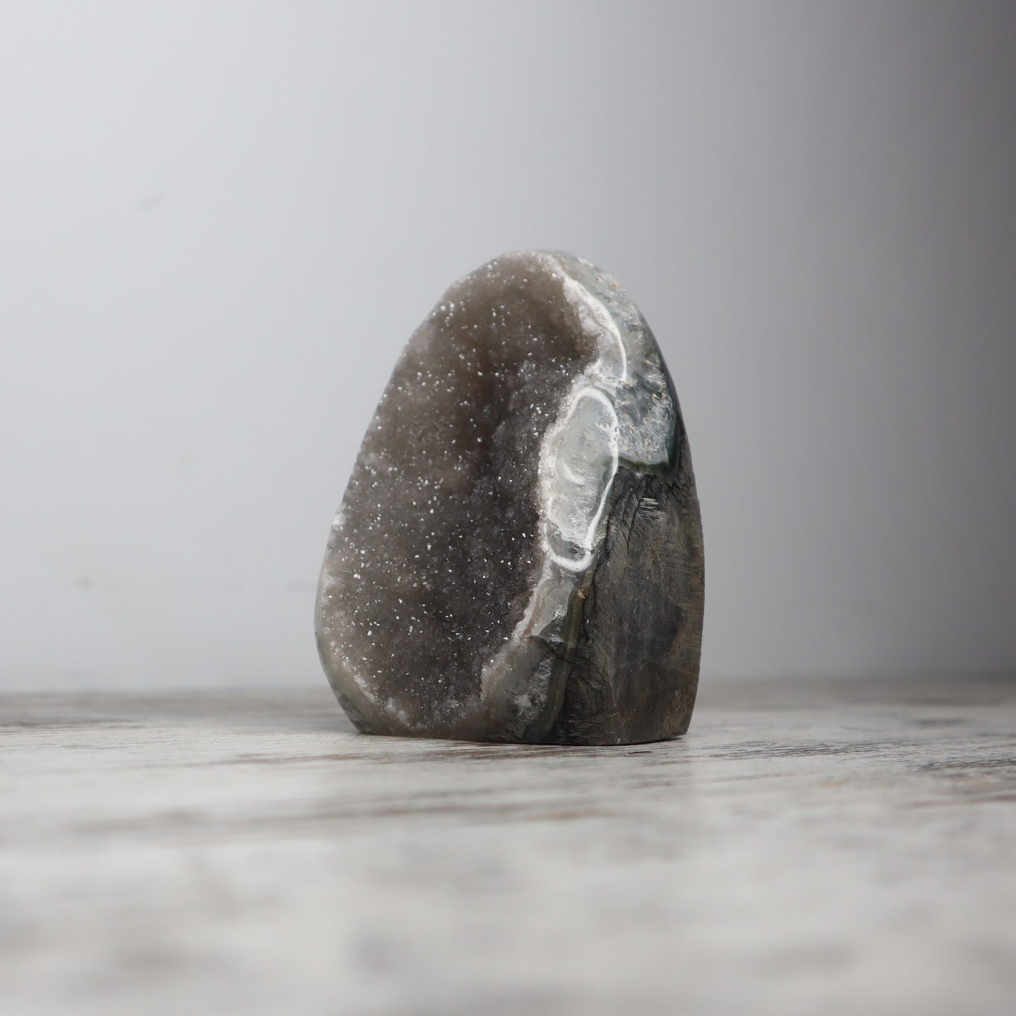 Grey Amethyst Cave | Peaceful Presence & Sacred Stillness