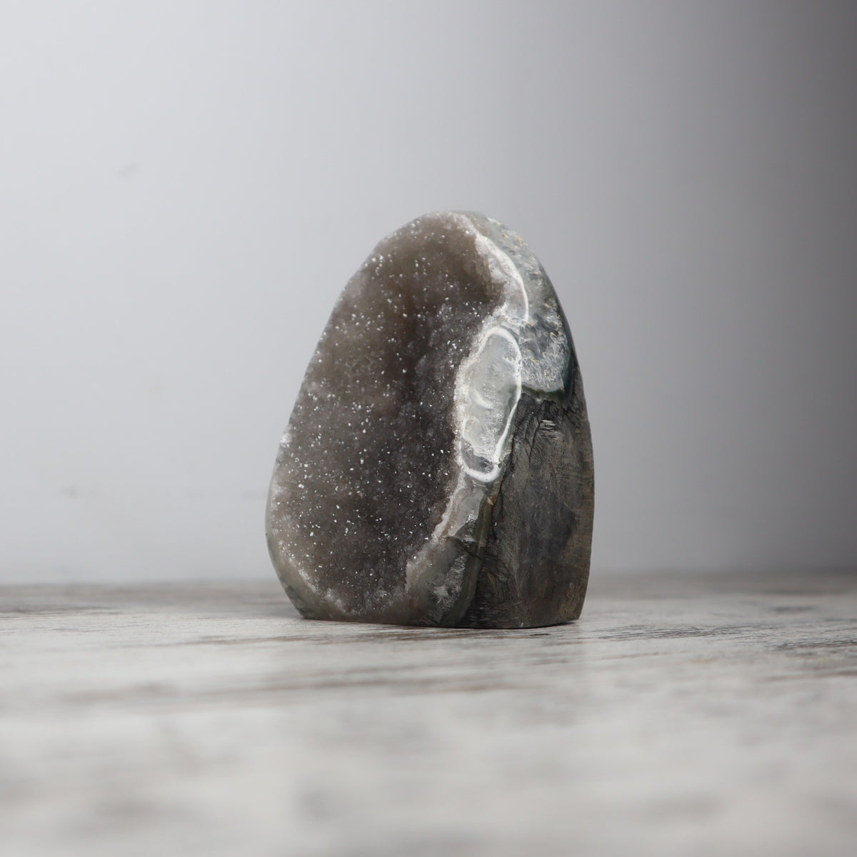 Amethyst Cave | Icy Grey | Serenity, Protection &amp; Quiet Strength