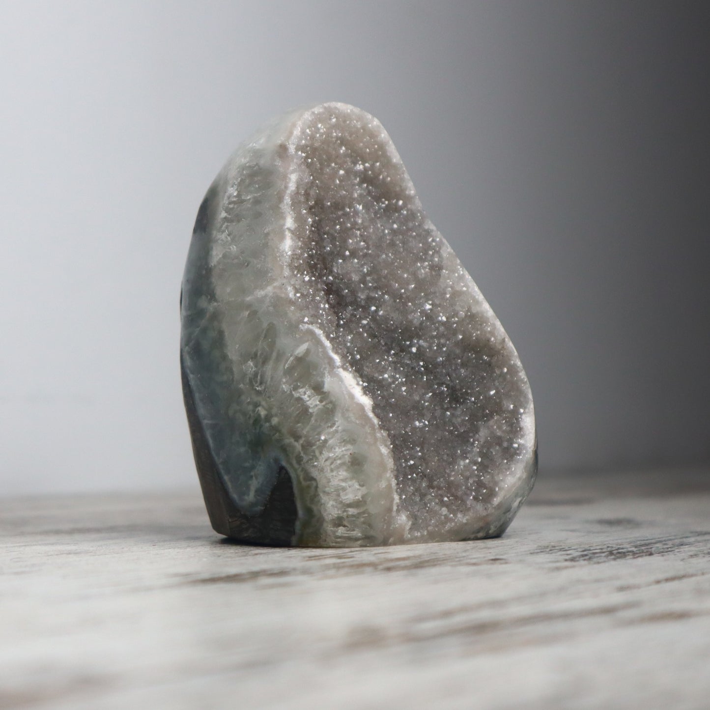 Grey Amethyst Cave | Peaceful Presence & Sacred Stillness