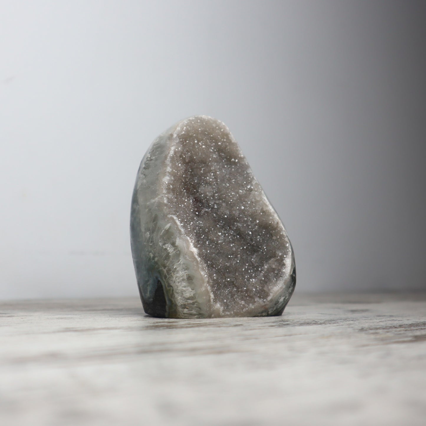 Grey Amethyst Cave | Peaceful Presence & Sacred Stillness