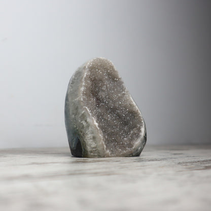 Grey Amethyst Cave | Peaceful Presence & Sacred Stillness