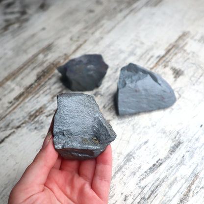 Raw Hematite Chunk | Grounding, Protection & Strength