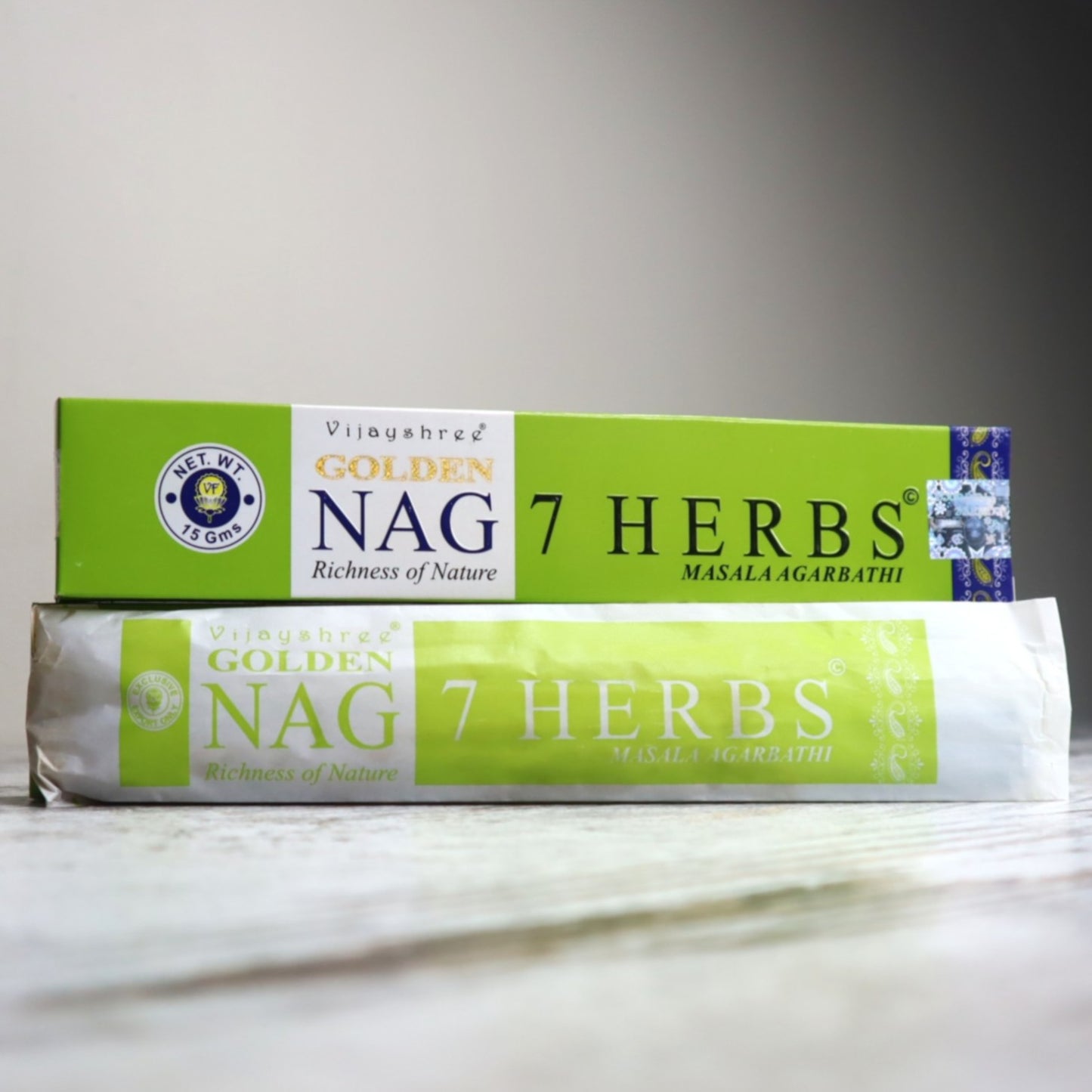 Golden Nag 7 HERBS Incense