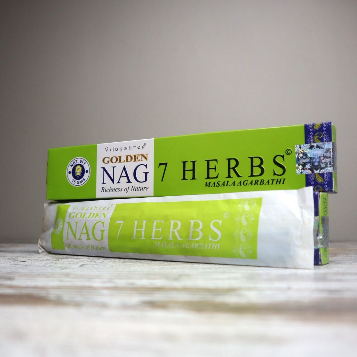 Golden Nag 7 HERBS Incense