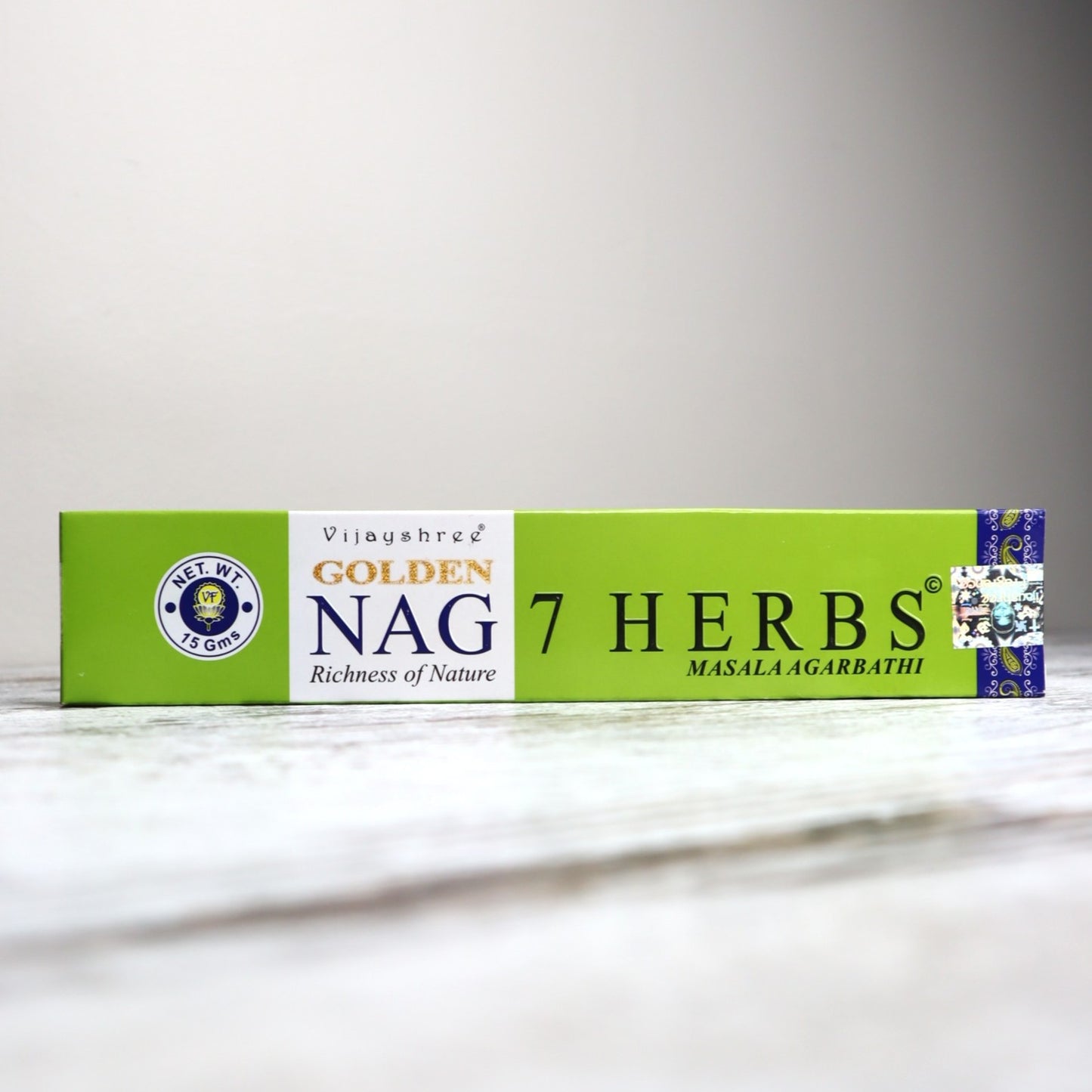 Golden Nag 7 HERBS Incense