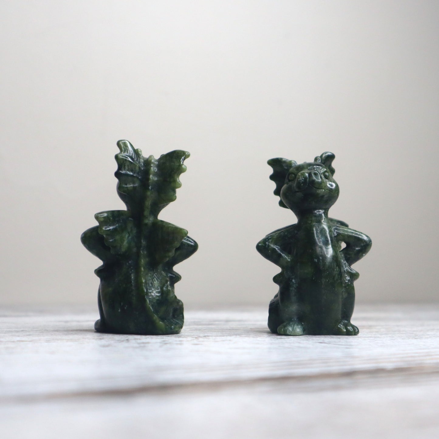Jade Dragon Carving | Courage, Protection & Joy