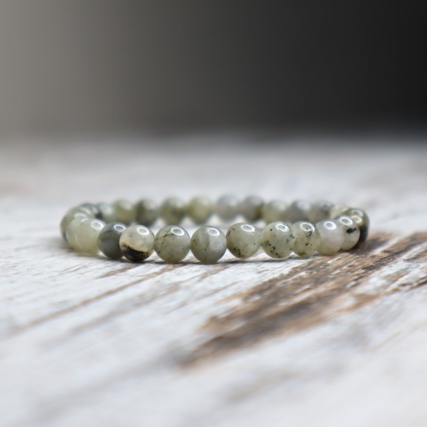 Labradorite Bead Bracelet | 6mm | Transformation, Intuition &amp; Protection