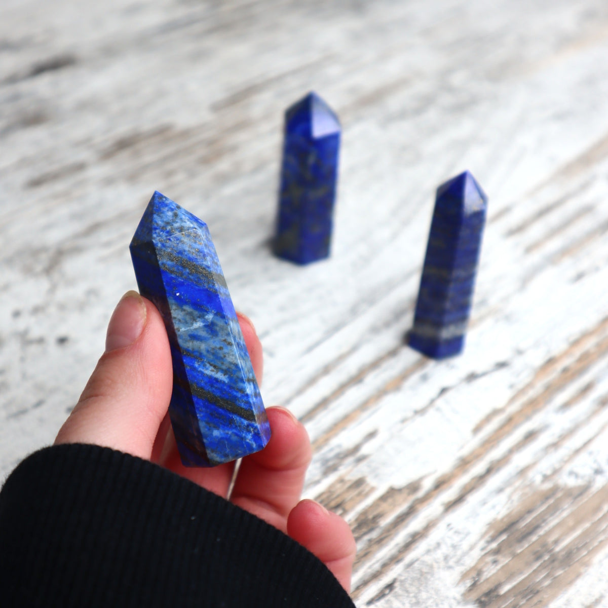Lapis Lazuli Mini Points | Intuition, Truth &amp; Inner Wisdom