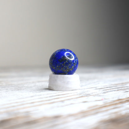 Lapis Lazuli Mini Sphere | Intuition, Truth & Inner Wisdom