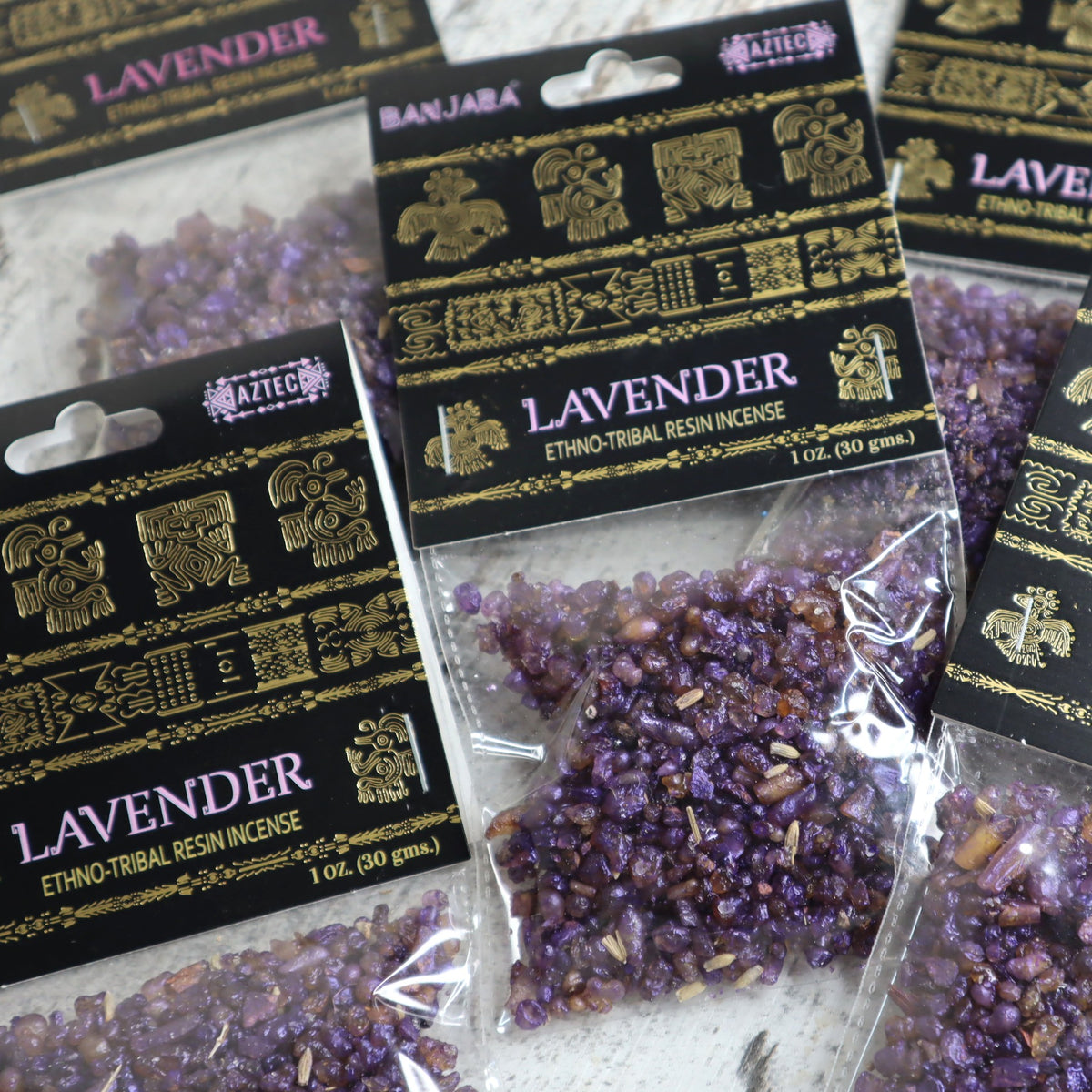 Banjara Lavender Resin Incense 30g | Calm, Relaxation &amp; Peace