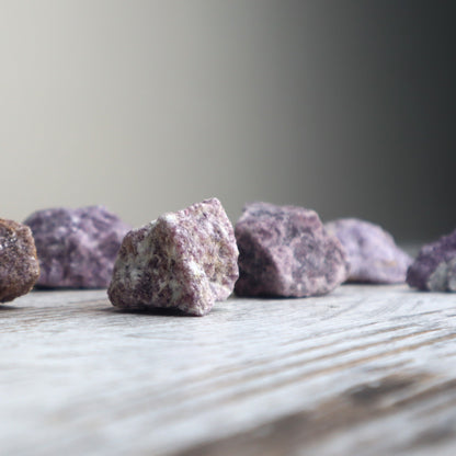 Lepidolite Raw Chunk | Calm, Emotional Balance & Soothing Energy
