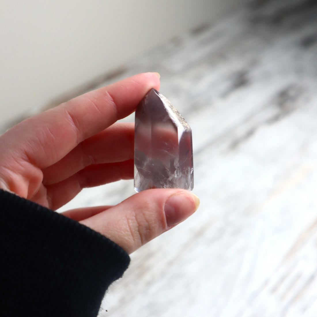 Lithium Quartz Mini Freeform | Serenity, Emotional Clarity &amp; Gentle Healing
