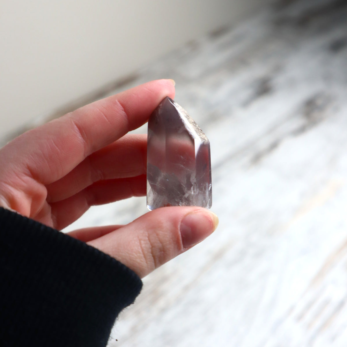 Lithium Quartz Mini Freeform | Serenity, Emotional Clarity &amp; Gentle Healing