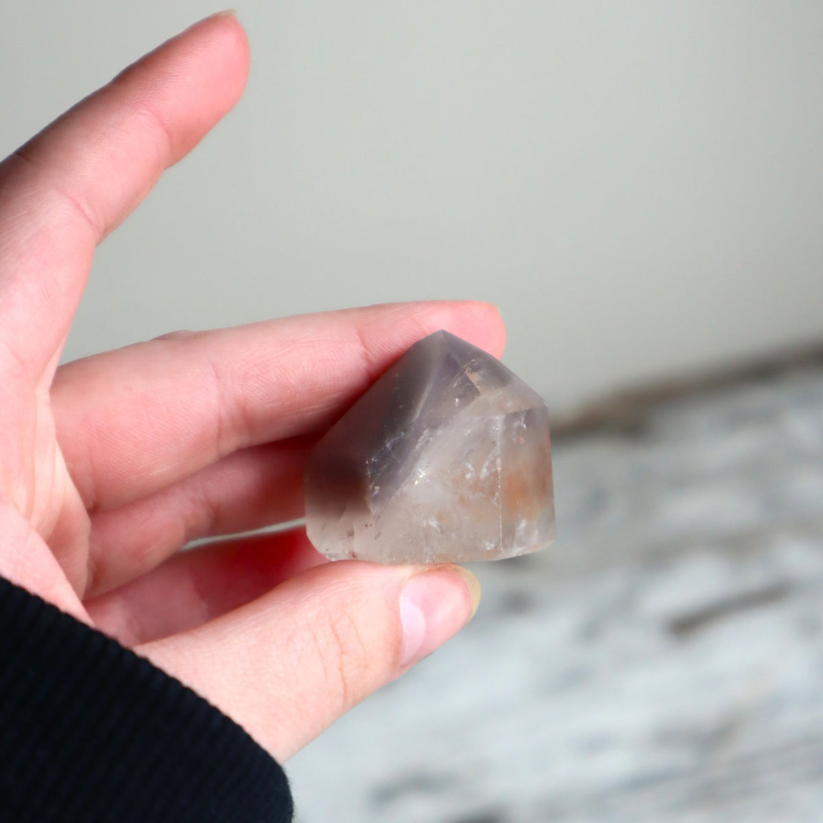 Lithium Quartz Mini Freeform | Emotional Comfort, Inner Calm &amp; Gentle Strength