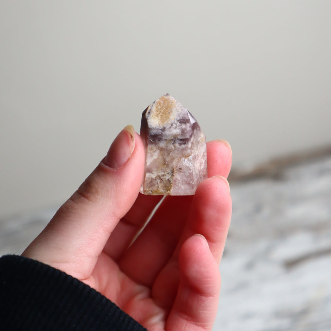 Lithium Quartz Mini Freeform | Inner Calm, Gentle Strength &amp; Healing