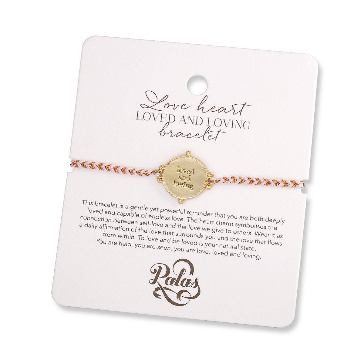 Love Heart 'Loved & Loving' Bracelet | Compassion, Connection & Heart-Centered Confidence