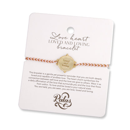 Love Heart 'Loved & Loving' Bracelet | Compassion, Connection & Heart-Centered Confidence