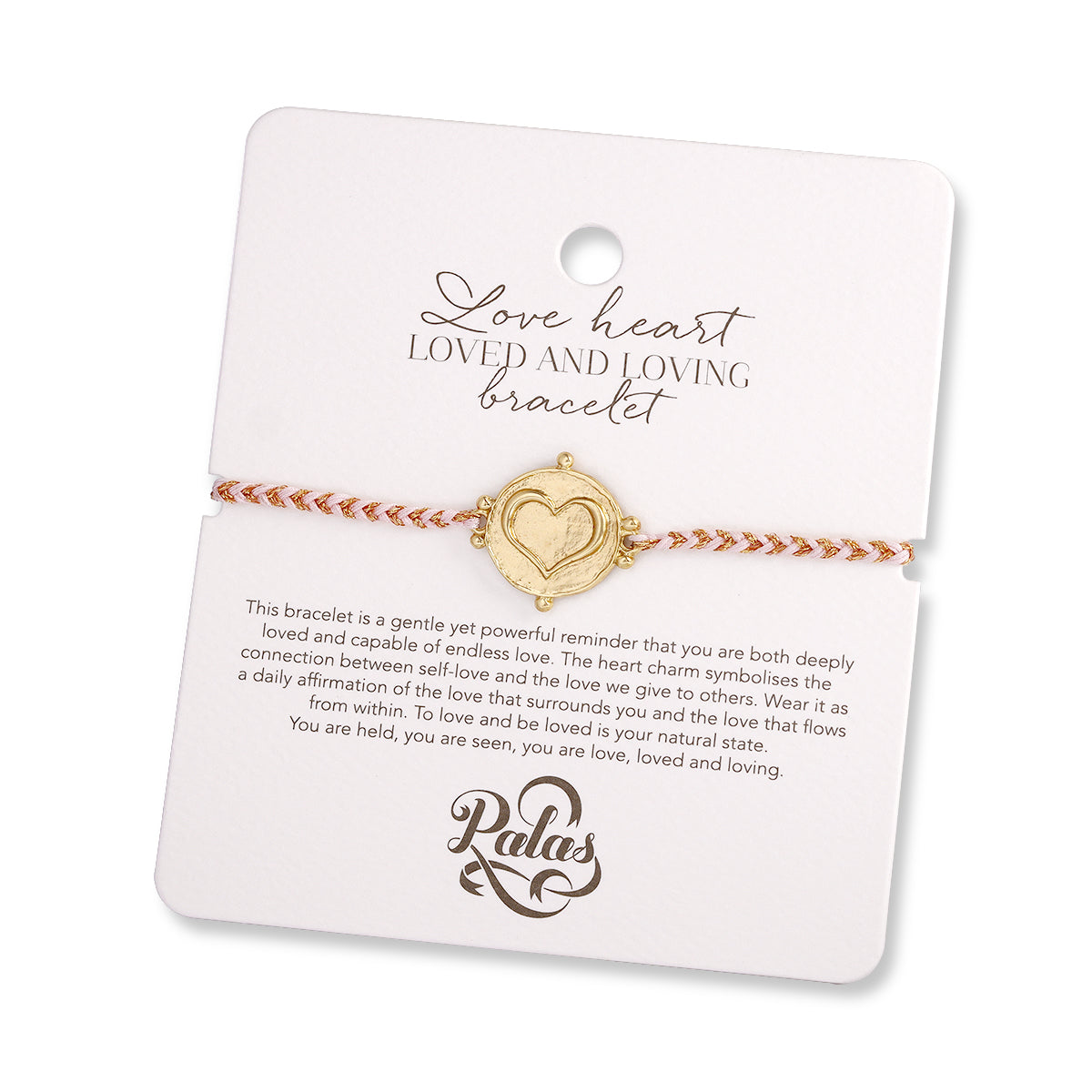 Love Heart 'Loved & Loving' Bracelet | Compassion, Connection & Heart-Centered Confidence