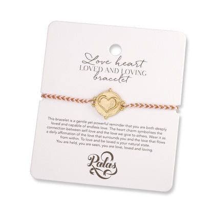 Love Heart 'Loved & Loving' Bracelet | Compassion, Connection & Heart-Centered Confidence