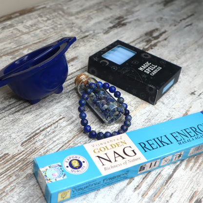 Whispers of Wisdom Ritual Kit | Lapis Lazuli