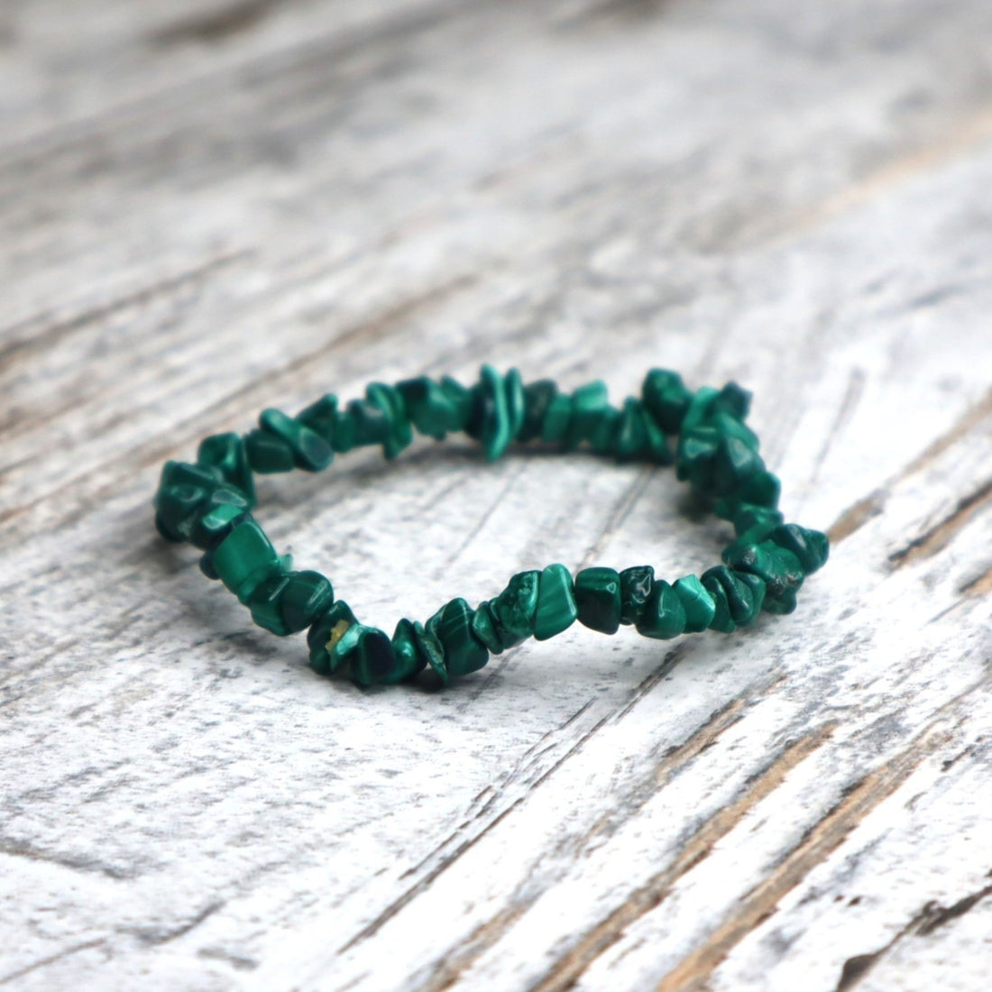 Malachite Chip Bracelet | Transformation, Protection &amp; Empowerment