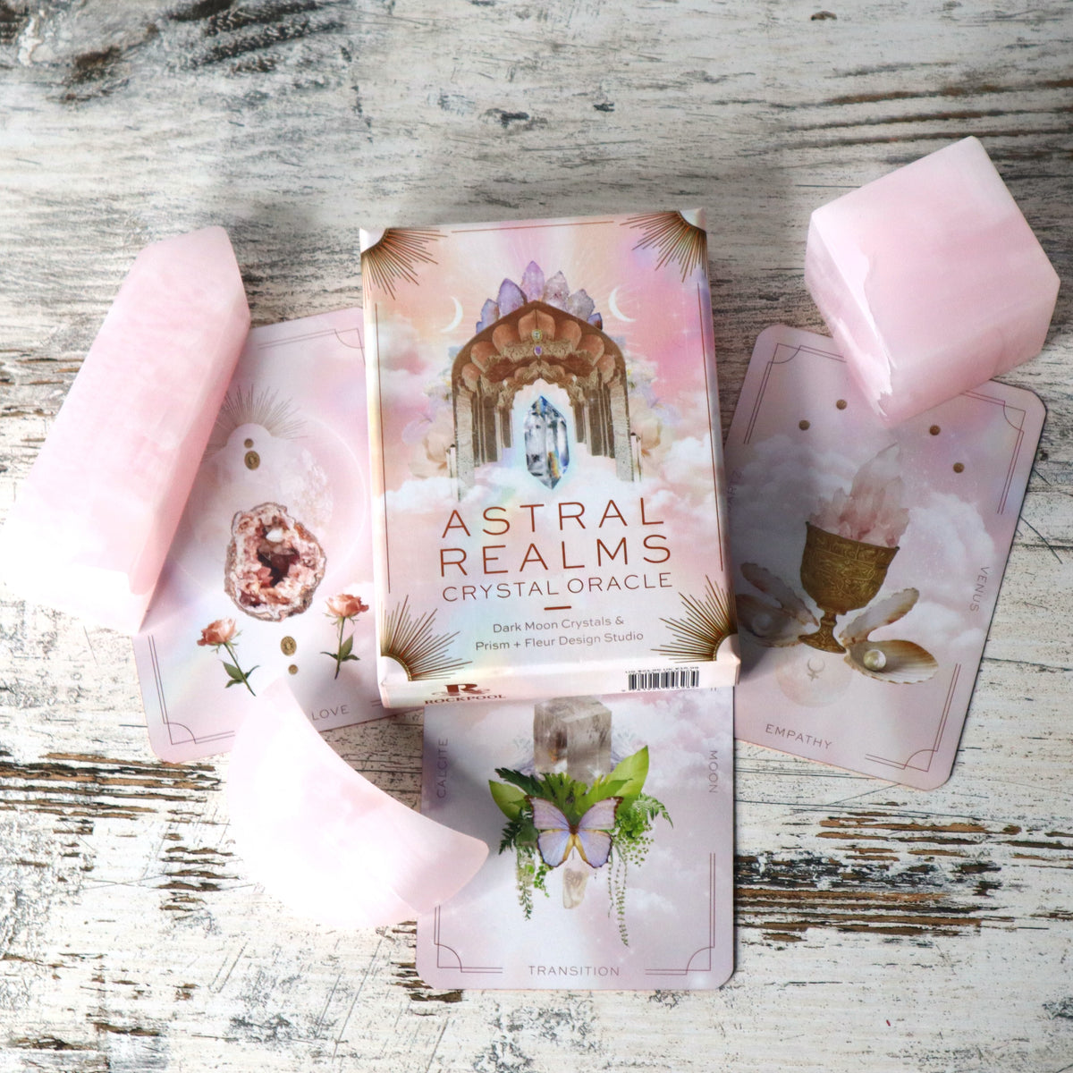 Mangano Calcite Cube | Heart Healing + Self-Love