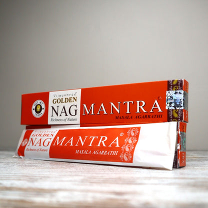 Golden Nag MANTRA Incense