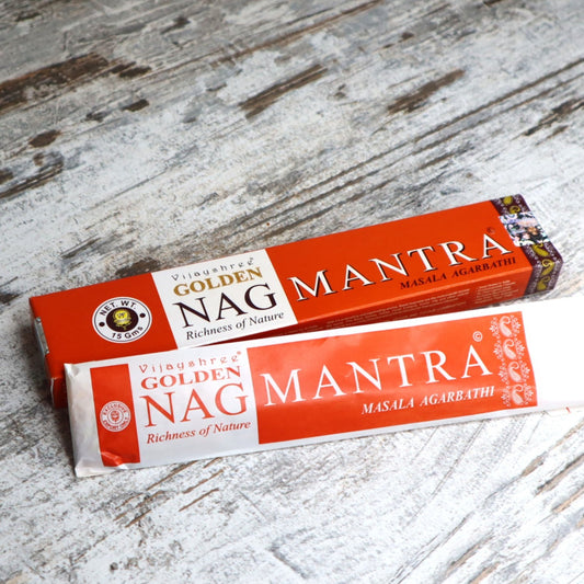 Golden Nag MANTRA Incense