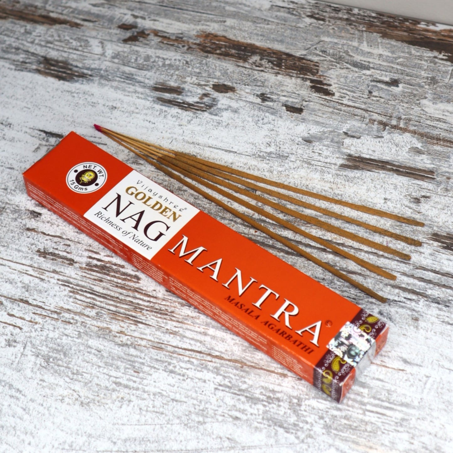 Golden Nag MANTRA Incense