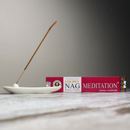 Golden Nag MEDITATION Incense