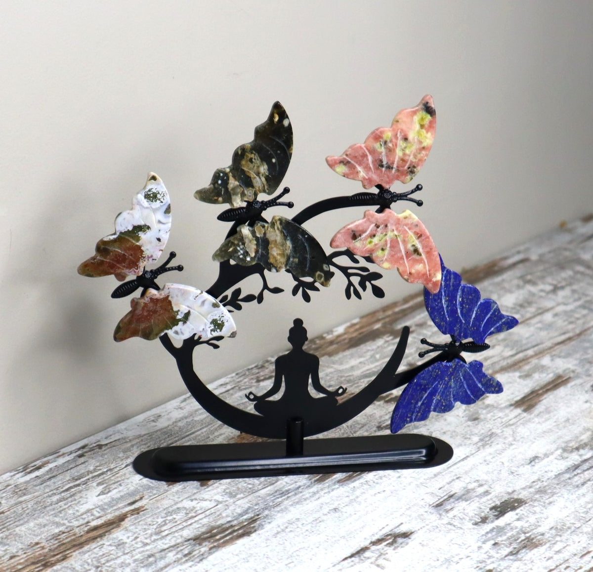 Meditation Butterfly Display | Inner Wisdom, Harmony &amp; Transformation