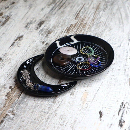 Spellbound Sky Stacking Ceramic Trinket Dish | Intuition, Protection &amp; Celestial Magic