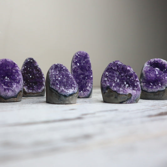Mini Amethyst Caves | Intuitively Chosen | Calm, Clarity & Protection