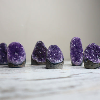 Mini Amethyst Caves | Intuitively Chosen | Calm, Clarity & Protection