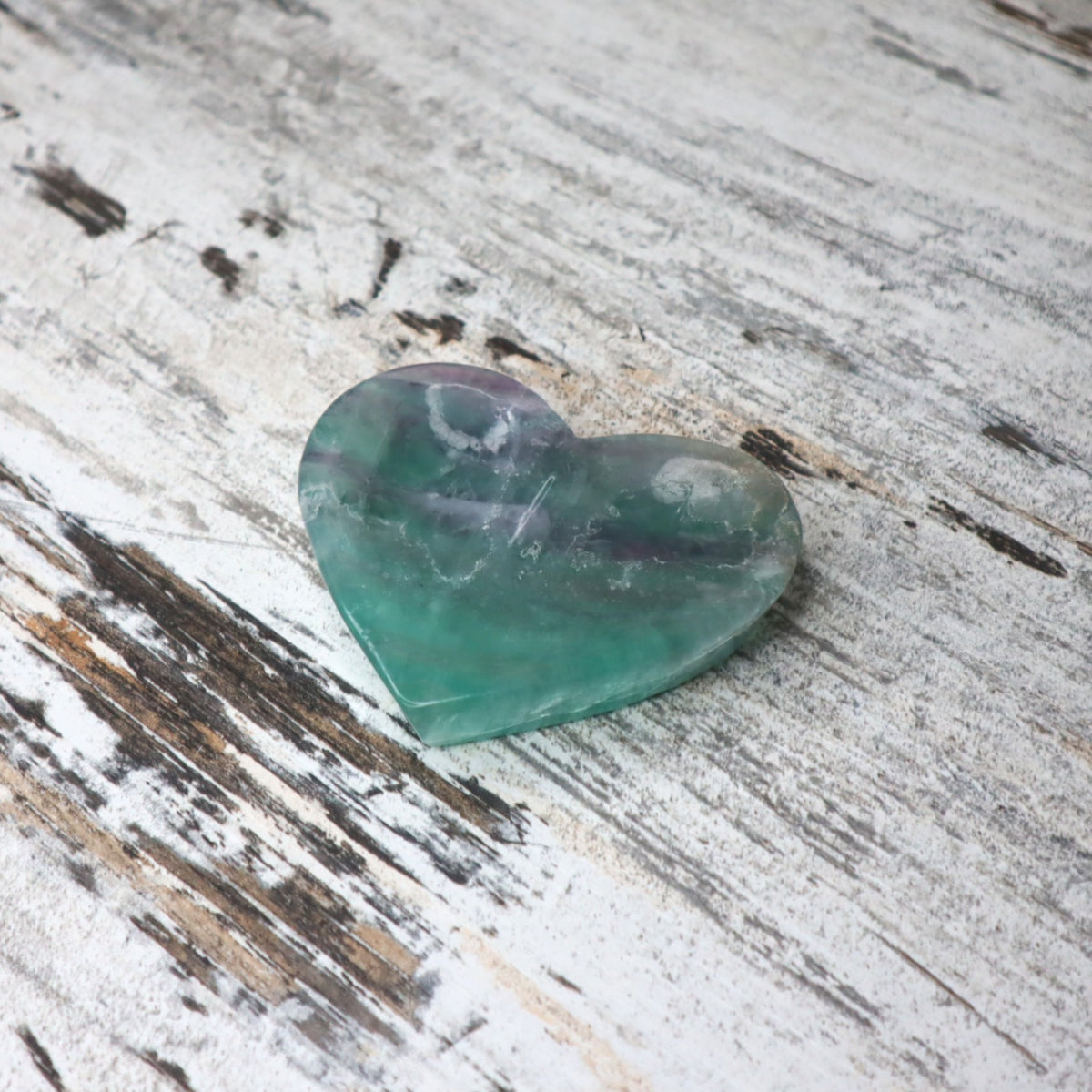 Fluorite Heart Shaped Bowl | Clarity, Focus &amp; Energy Cleansing