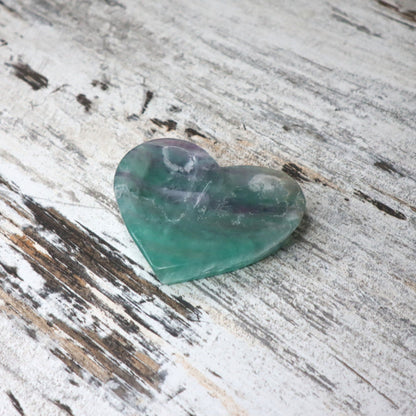 Fluorite Heart Shaped Bowl | Clarity, Focus & Energy Cleansing