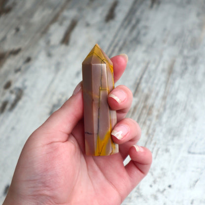 Mookaite Jasper Point | Strength, Stability & Empowered Action