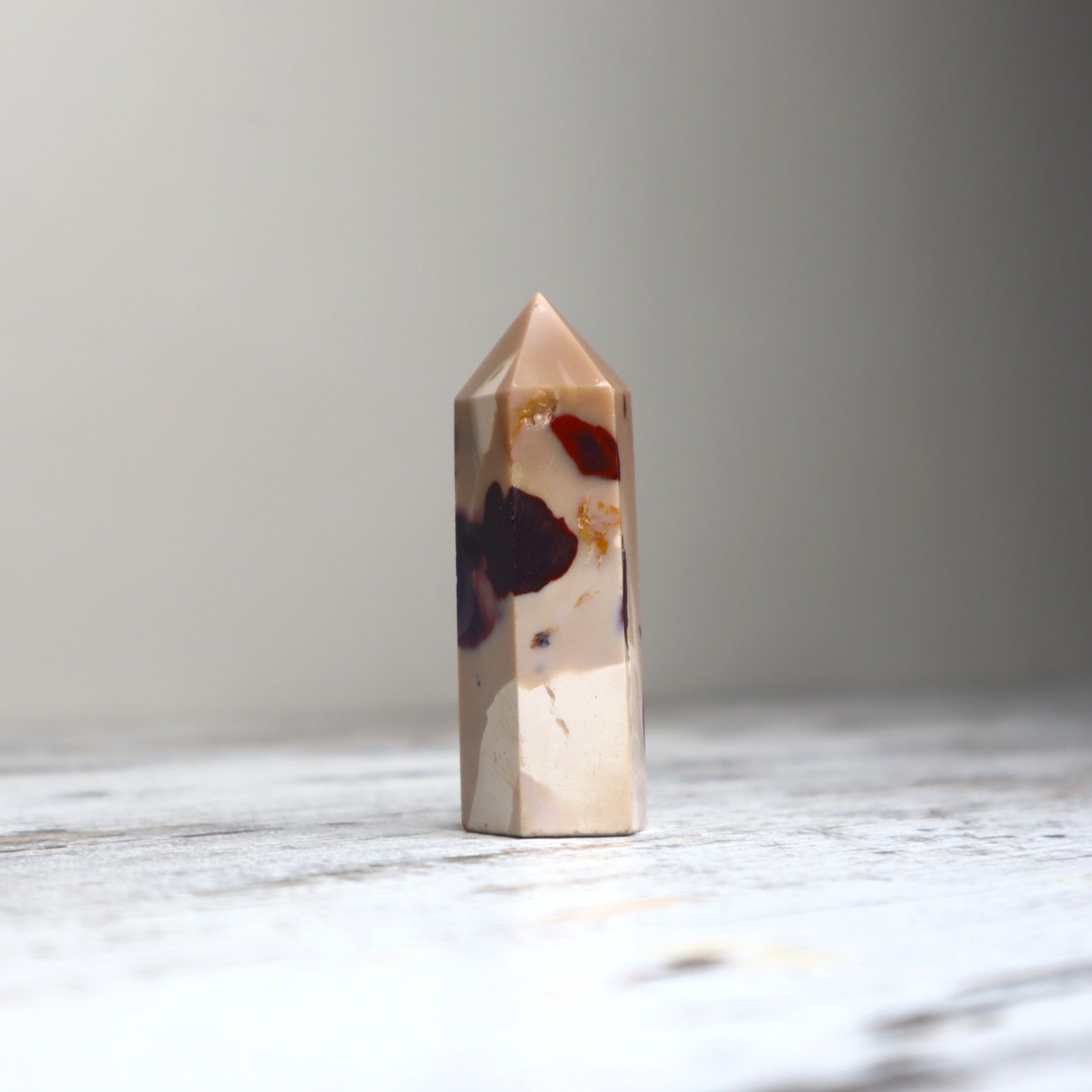 Mookaite Jasper Point | Grounded Strength, Stability & Inner Trust