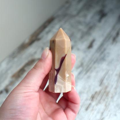 Mookaite Jasper Point | Grounded Strength, Stability & Inner Trust