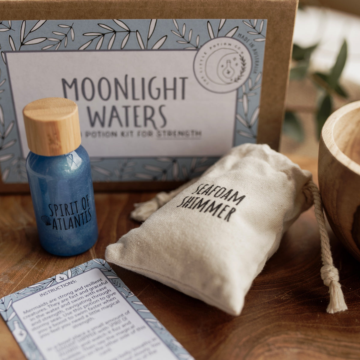 Moonlight Waters Mini Potion Kit | Calm, Imagination &amp; Ocean-Spirit Play