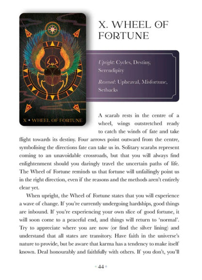 Oriens Animal Tarot