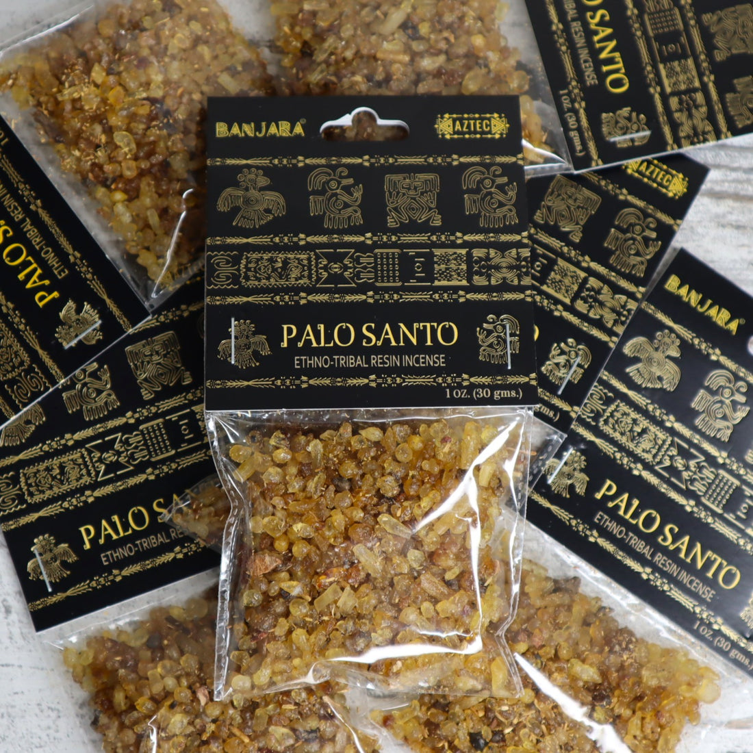 Banjara Palo Santo Resin Incense 30g | Cleansing, Grounding &amp; Positive Energy