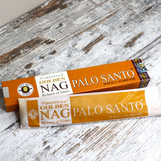 Golden Nag PALO SANTO Incense
