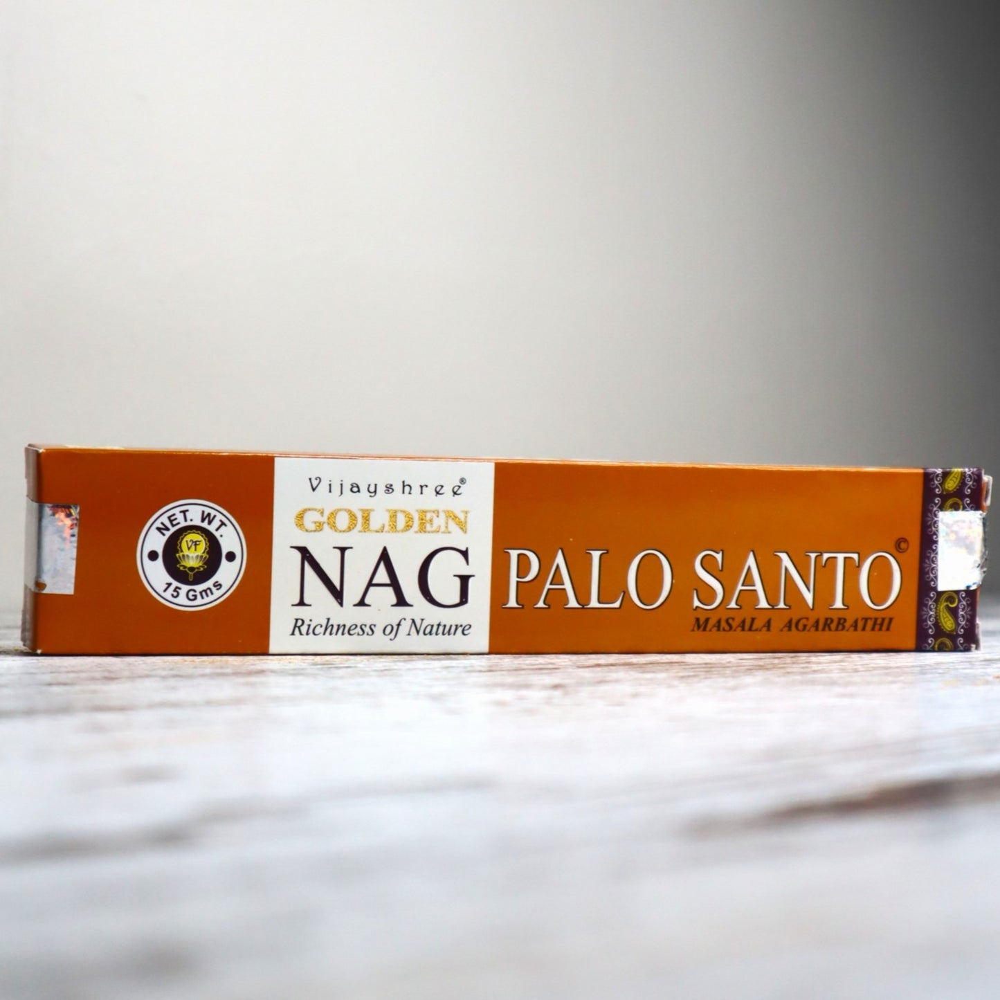 Golden Nag PALO SANTO Incense
