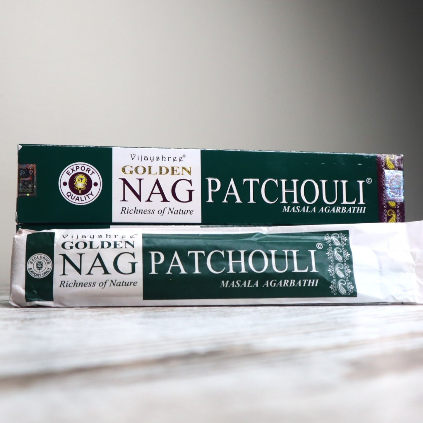Golden Nag PATCHOULI Incense
