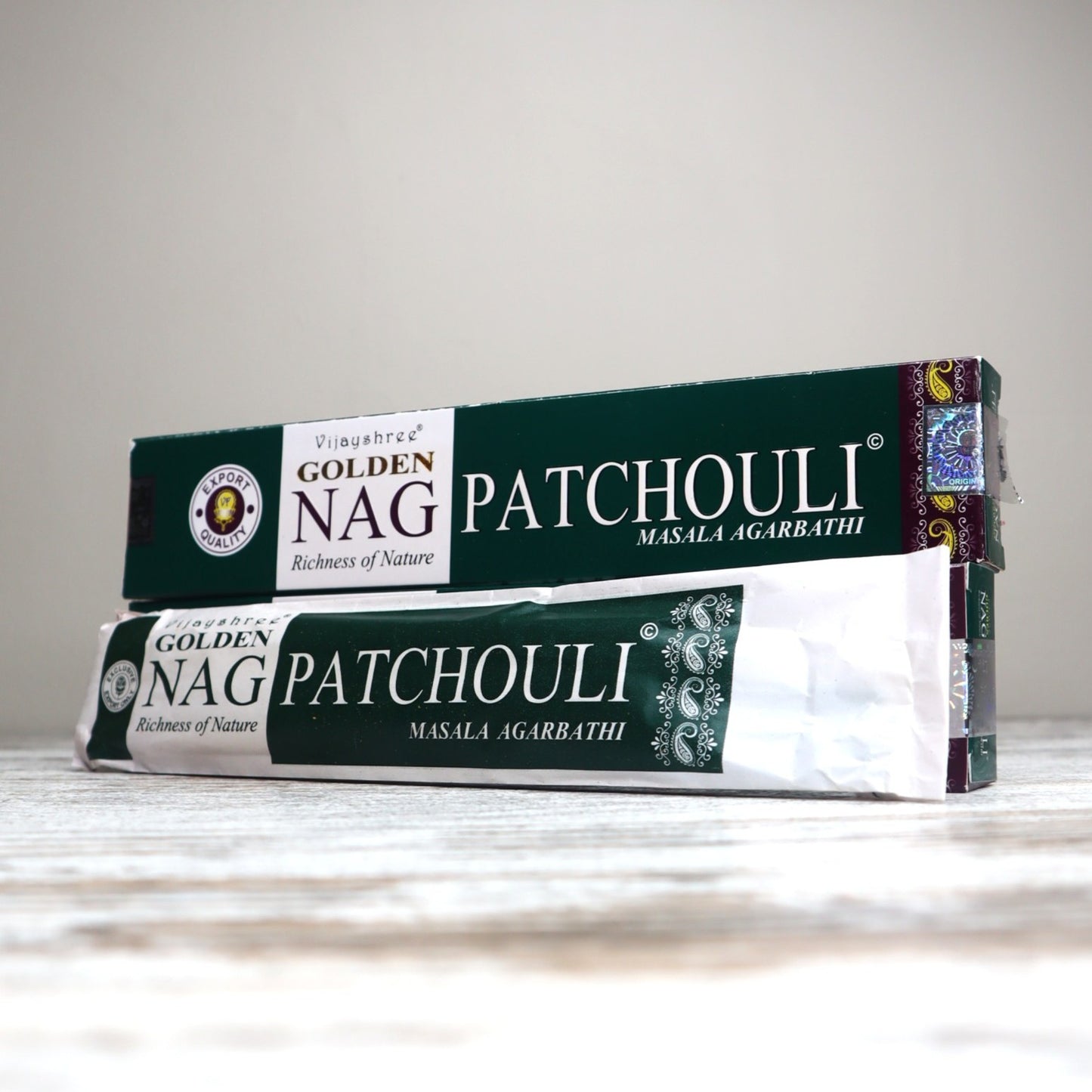 Golden Nag PATCHOULI Incense
