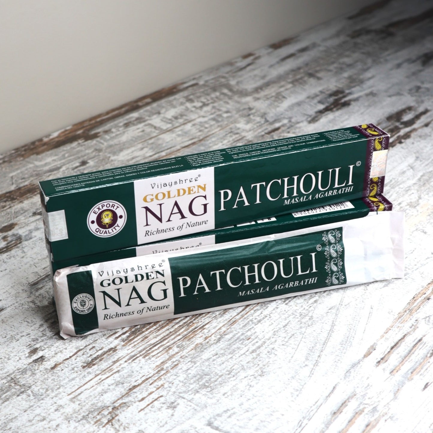 Golden Nag PATCHOULI Incense