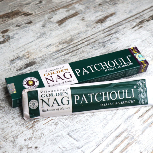 Golden Nag PATCHOULI Incense