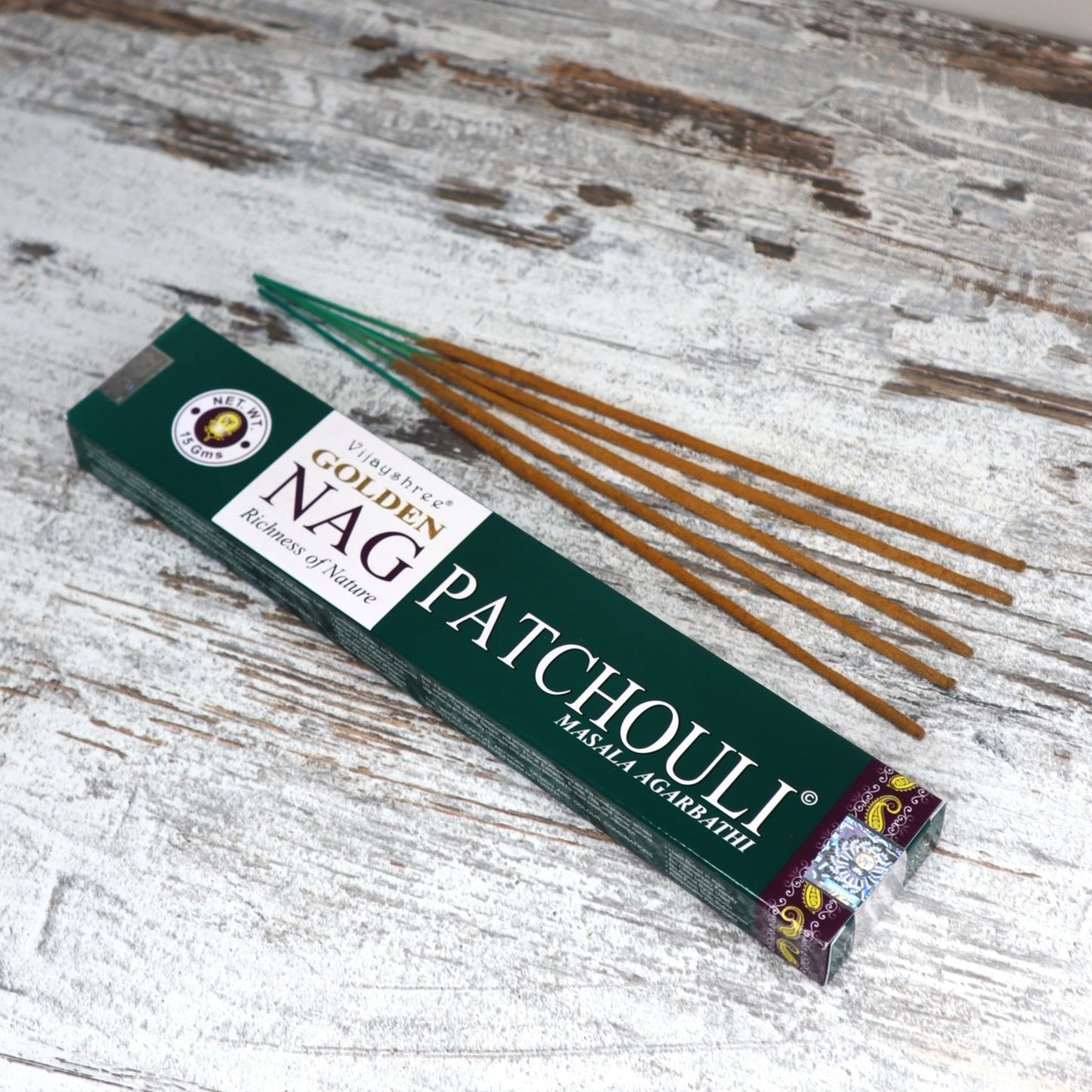 Golden Nag PATCHOULI Incense